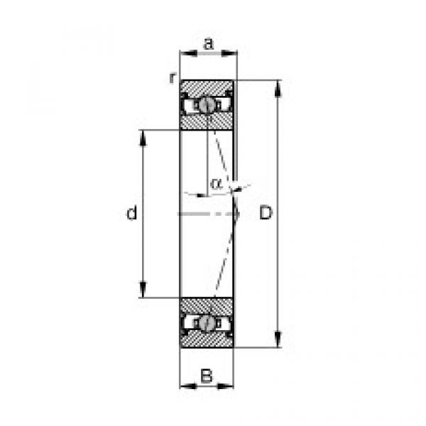 FAG Germany Spindle bearings - HCS71902-C-T-P4S #1 image