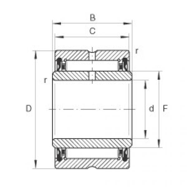 FAG Germany Needle roller bearings - NA4902-2RSR-XL #1 image