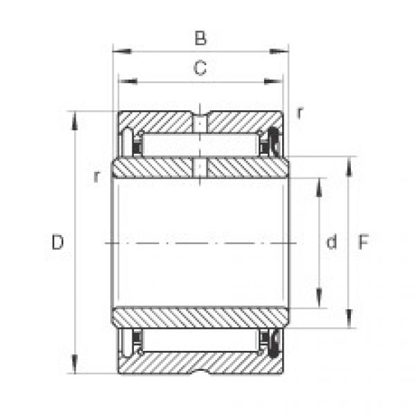 FAG Germany Needle roller bearings - NA4904-RSR-XL #1 image