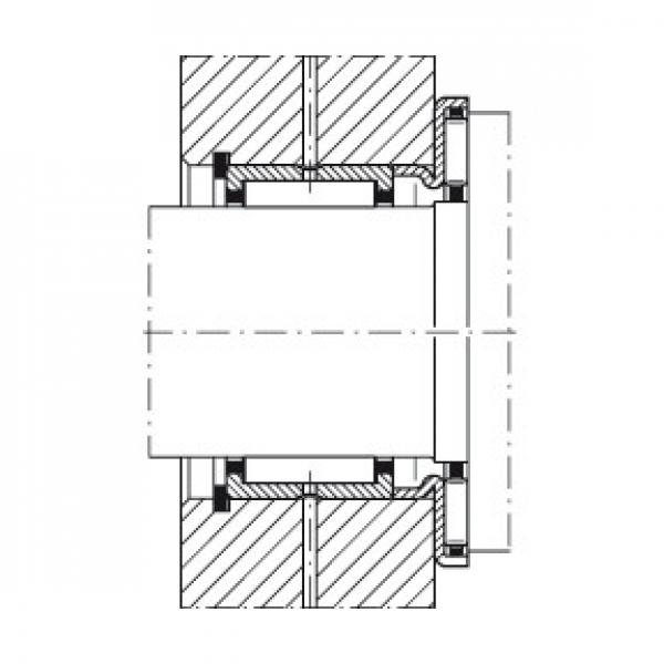 FAG Germany Axial needle roller bearings - AXW45 #4 image