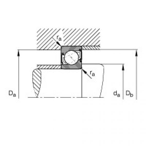 FAG Germany Angular contact ball bearings - 7007-B-XL-2RS-TVP #2 image