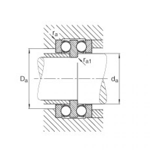 FAG Germany Axial deep groove ball bearings - 52208 #2 image