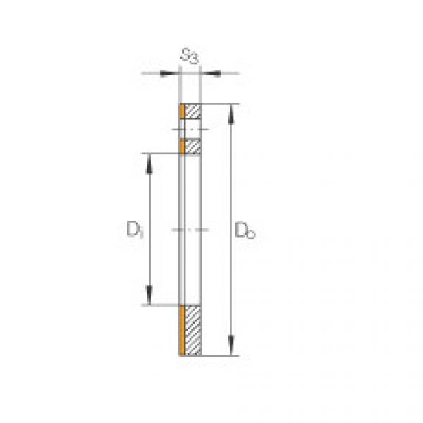 FAG Germany Thrust washers - EGW12-E40 #1 image