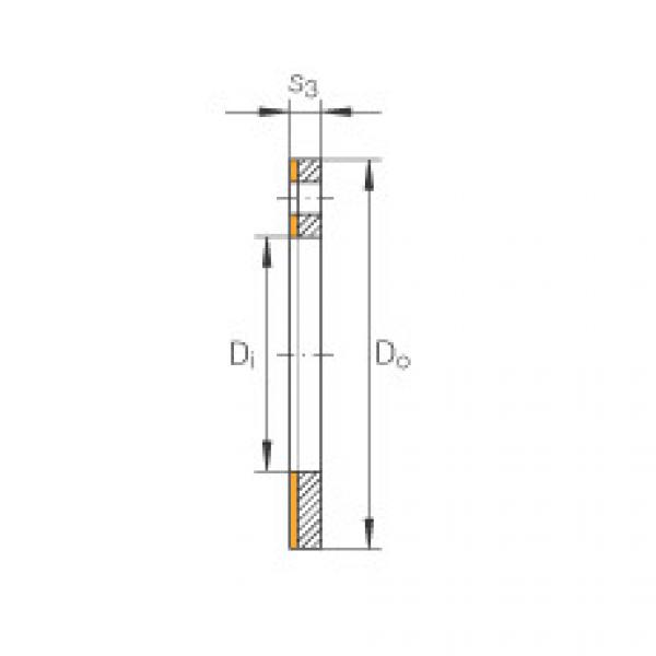 FAG Germany Thrust washers - EGW28-E50 #1 image