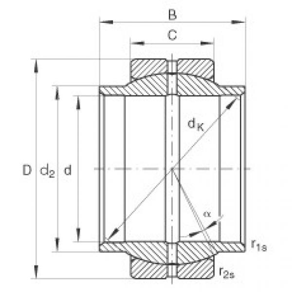 FAG Germany Radial spherical plain bearings - GE110-LO #1 image