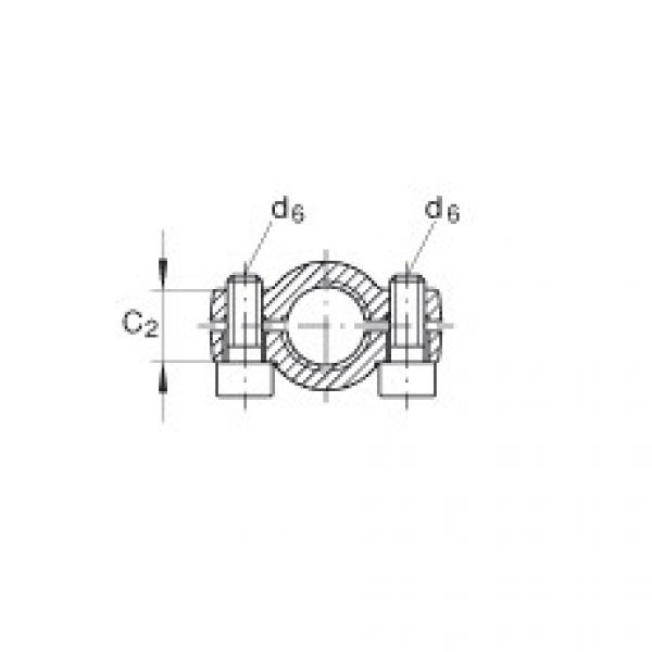 FAG Germany Hydraulic rod ends - GIHNRK20-LO #3 image