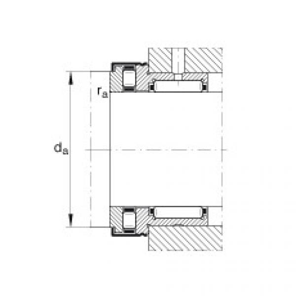 FAG Germany Needle roller/axial cylindrical roller bearings - NKXR15-Z-XL #2 image