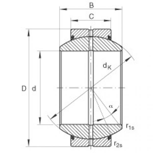 FAG Germany Radial spherical plain bearings - GE280-FO-2RS #1 image