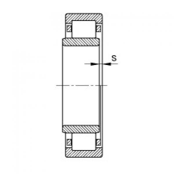 FAG Germany Cylindrical roller bearings - NU1005-XL-M1 #2 image