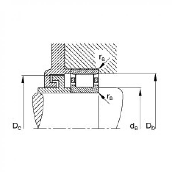 FAG Germany Cylindrical roller bearings - N228-E-XL-M1 #3 image