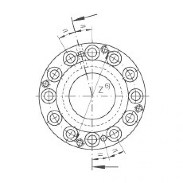 FAG Germany Needle roller/axial cylindrical roller bearings - ZARF1762-L-TV #2 image