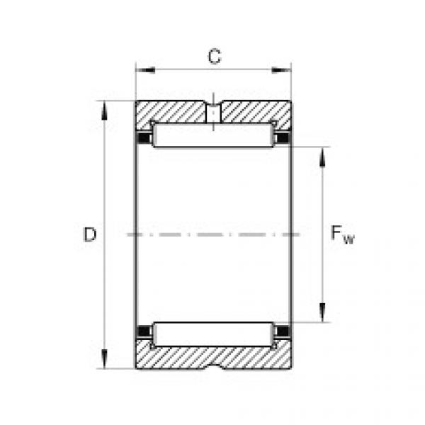 FAG Germany Needle roller bearings - NCS1216 #1 image