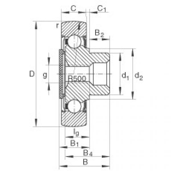 FAG Germany Stud type track rollers - ZL202-DRS #1 image