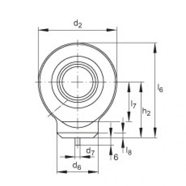 FAG Germany Hydraulic rod ends - GK17-DO #2 image