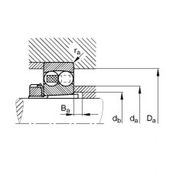 FAG Germany Pendelkugellager - 1219-K-M-C3 + H219 #2 image