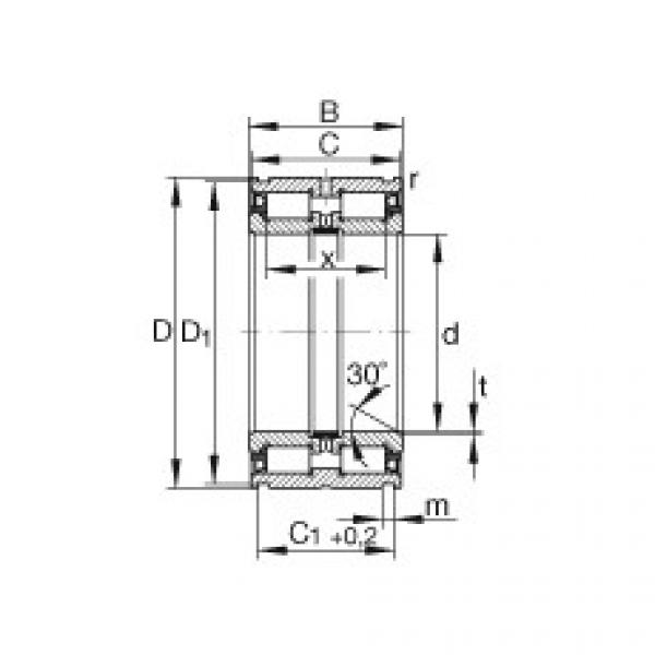 FAG Germany Cylindrical roller bearings - SL04160-PP #1 image