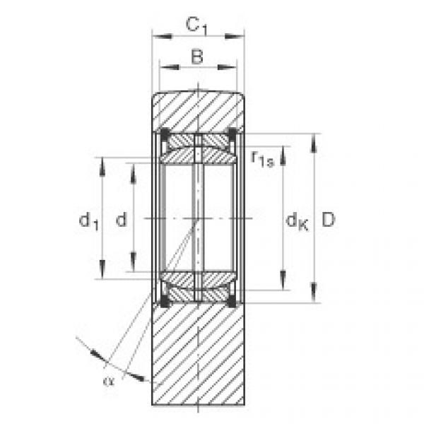 FAG Germany Hydraulic rod ends - GF110-DO #1 image