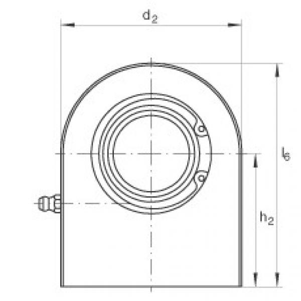 FAG Germany Hydraulic rod ends - GF110-DO #2 image