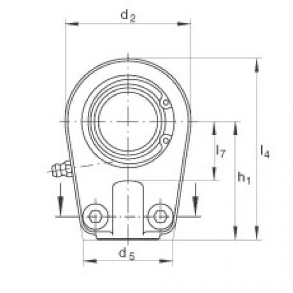 FAG Germany Hydraulic rod ends - GIHRK30-DO #2 image