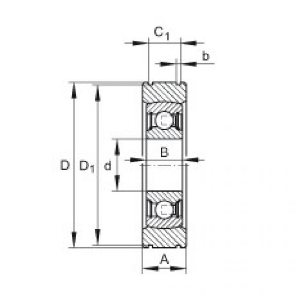 FAG Germany Spannlager - BE25-XL #1 image