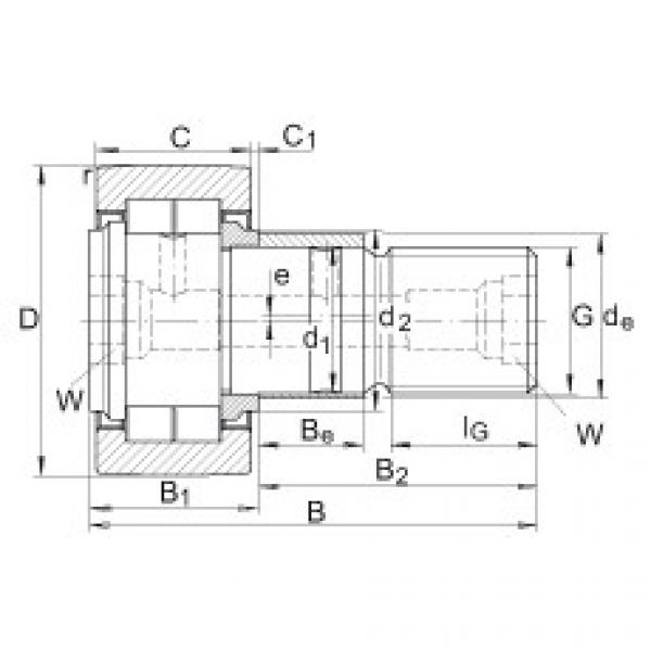 FAG Germany Stud type track rollers - NUKRE47 #1 image