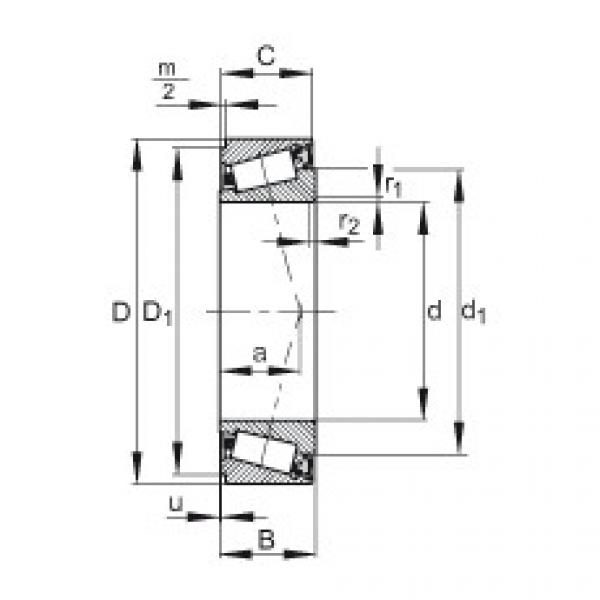 FAG Germany Tapered roller bearings - JK0S050 #1 image