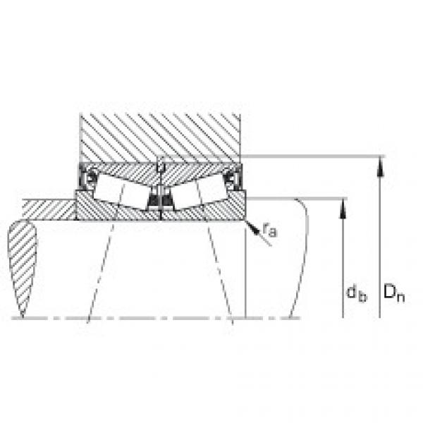 FAG Germany Tapered roller bearings - JK0S050 #2 image