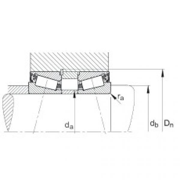 FAG Germany Tapered roller bearings - JK0S050 #3 image