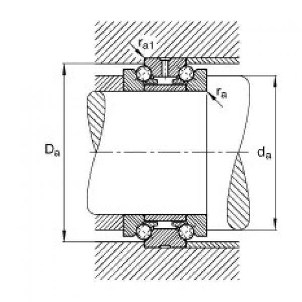 FAG Germany Axial angular contact ball bearings - 234412-M-SP #2 image