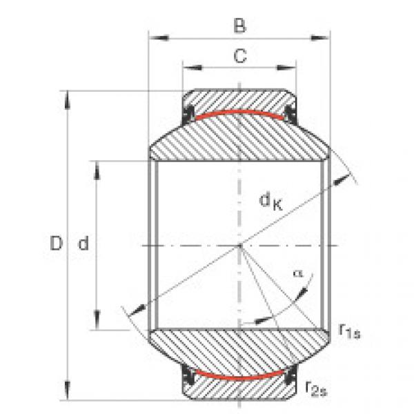 FAG Germany Radial spherical plain bearings - GE110-FW-2RS #1 image