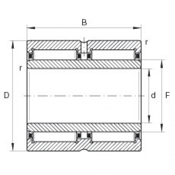 FAG Germany Needle roller bearings - NA69/32-ZW-XL #1 image