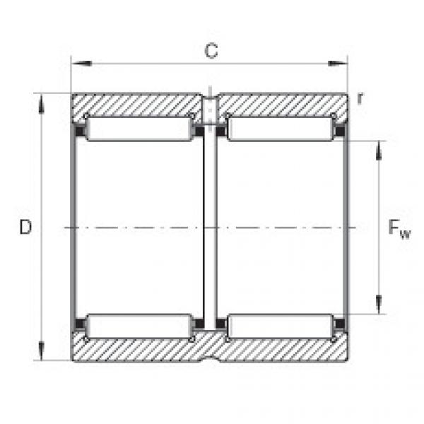 FAG Germany Needle roller bearings - RNA6907-ZW-XL #1 image