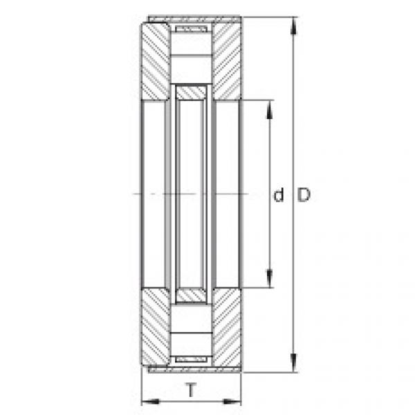 FAG Germany Axial cylindrical roller bearings - RCT23-B #1 image