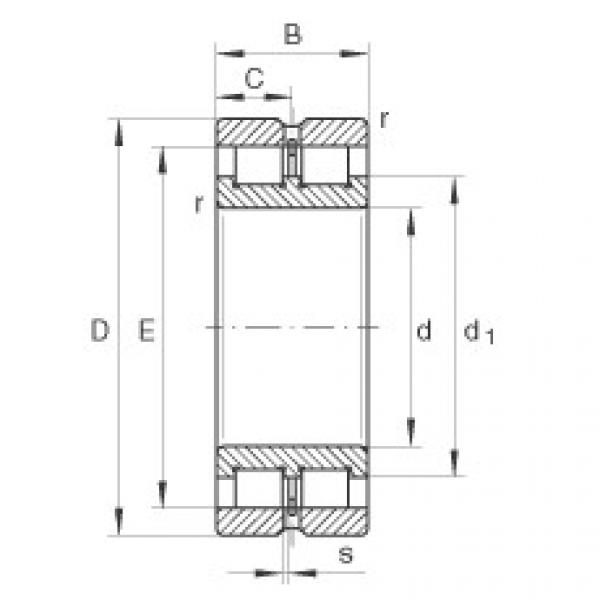 FAG Germany Cylindrical roller bearings - SL024834 #1 image