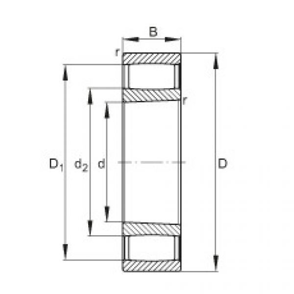 FAG Germany Toroidal roller bearings - C2215-XL-K-V #1 image