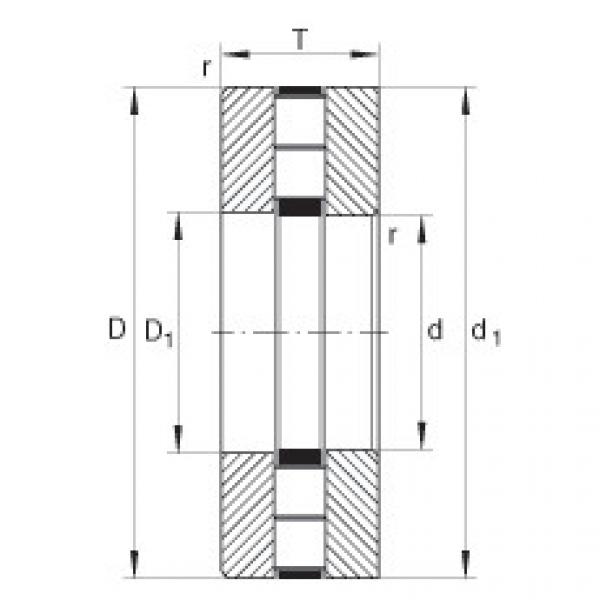 FAG Germany Axial cylindrical roller bearings - 89417-M #1 image