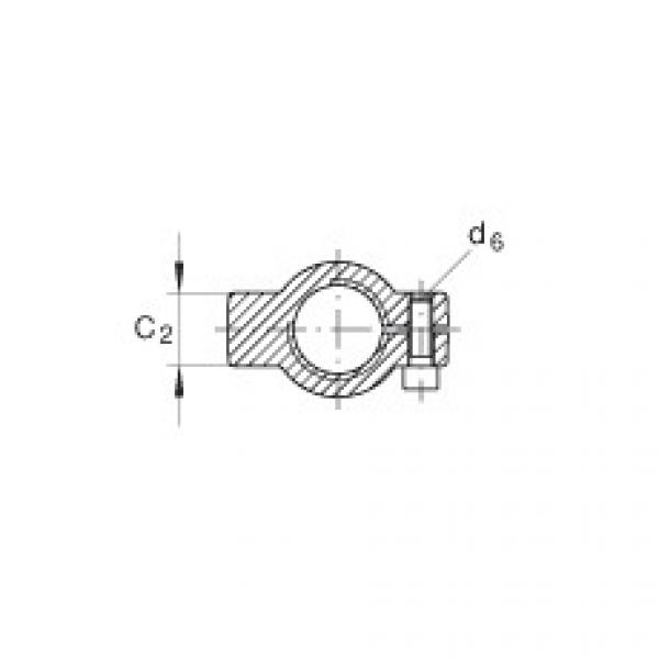 FAG Germany Hydraulic rod ends - GIHNRK100-LO #3 image