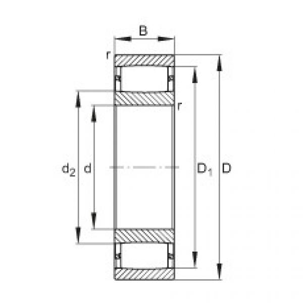 FAG Germany Toroidal roller bearings - C2218-XL #1 image