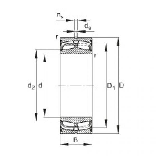 FAG Germany Sealed spherical roller bearings - 24024-BE-XL-2VSR #1 image