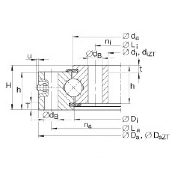 FAG Germany Four point contact bearings - VU140325 #1 image