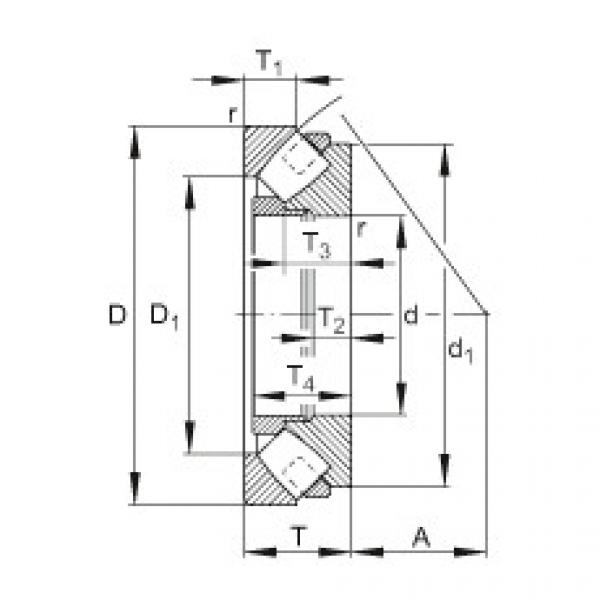 FAG Germany Axial spherical roller bearings - 29264-E1-MB #1 image