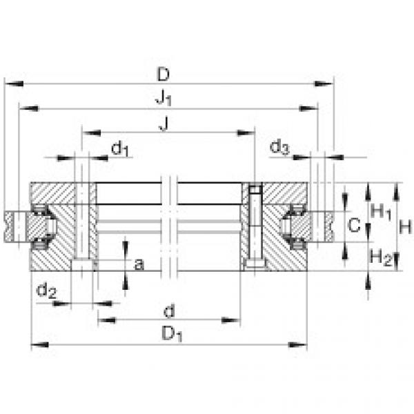 FAG Germany Axial/radial bearings - YRTS200 #1 image