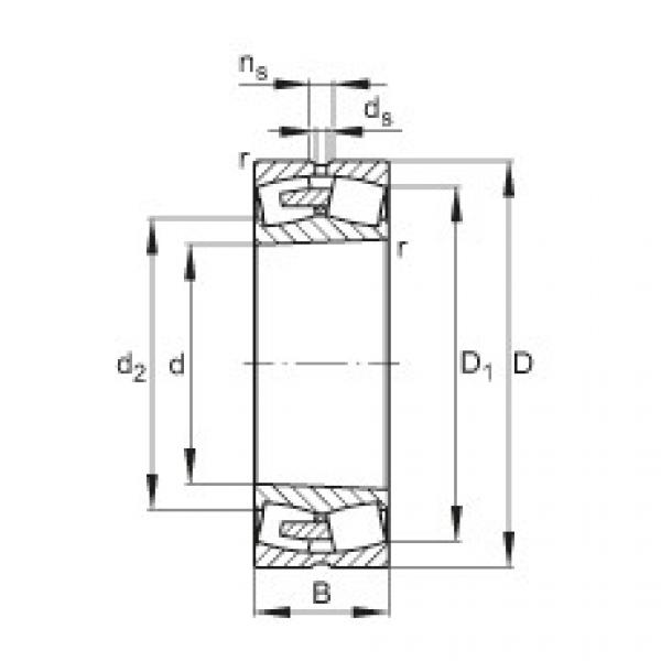 FAG Germany Spherical roller bearings - 22256-BEA-XL-K-MB1 #1 image