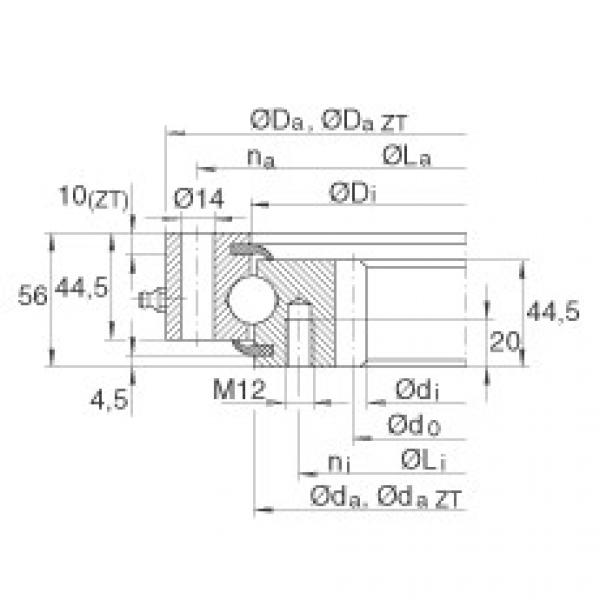 FAG Germany Four point contact bearings - VSI200844-N #1 image