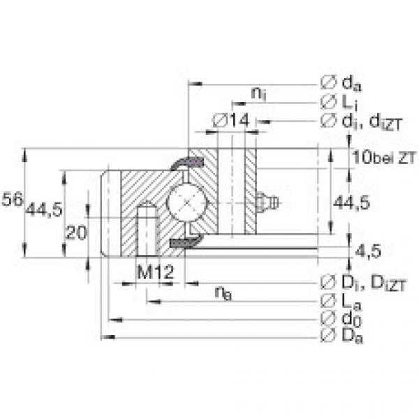 FAG Germany Four point contact bearings - VSA200844-N #1 image