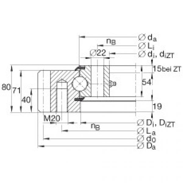 FAG Germany Four point contact bearings - VSA250755-N #1 image