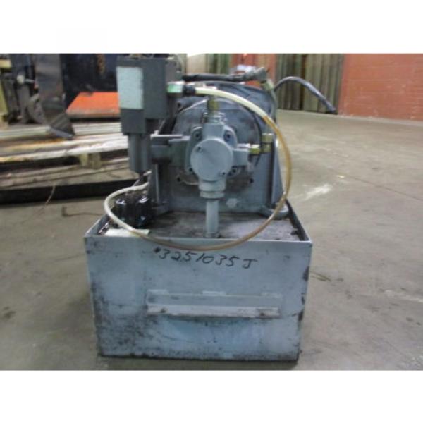 REXROTH HYDRAULIC UNIT W/ABB 1.5 KW MOTOR #3251035J VOLTS:200-275/346-480 USED #3 image