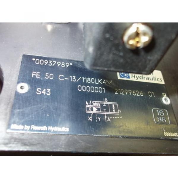 Rexroth Hydraulics FE-50-C-13/1180LK4M, IW25-03-01, R910905273, EZ-720BSO, LVDT #9 image