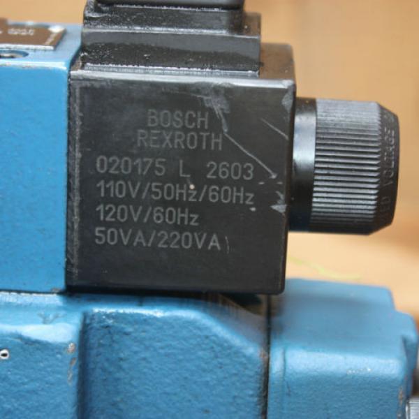 REXROTH 4WE 6 D62EW110N9K4 R900551704 R900766123 B DIRECTIONAL HYDRAULIC VALVE #5 image