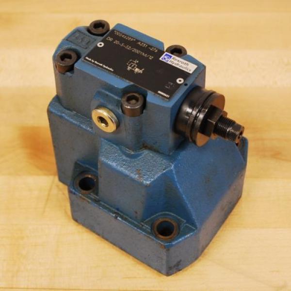 Rexroth DR20-5-52/200YM/12 Hydraulic Valve. *00546289* #A231-276. - USED #1 image